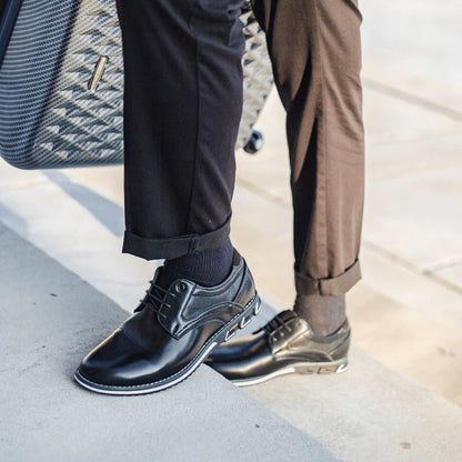 Men's Comfortable Orthopedic Leather Walking Office Shoes
