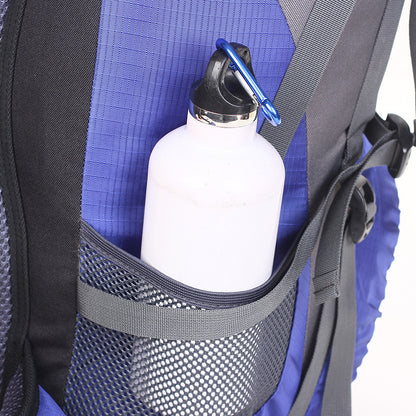 Sac à dos de randonnée étanche 50 L (45 + 5) – Sac à dos de sport en plein air avec housse de pluie