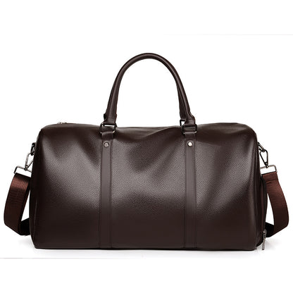 PU Leather Travel Weekender Overnight Duffel Bag Gym Sports Luggage Tote Duffle Bags for Men