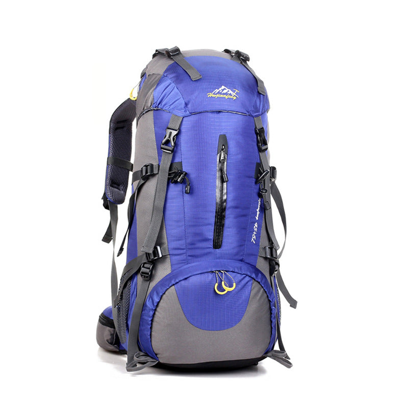 Sac à dos de randonnée étanche 50 L (45 + 5) – Sac à dos de sport en plein air avec housse de pluie