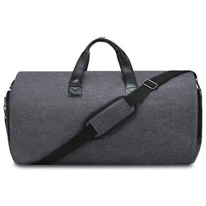 Convertible Garment Bag with Shoulder Strap, Carry on Garment Duffel Bag for Men Women - 2 in 1 Hanging Suitcase Suit Travel Bags