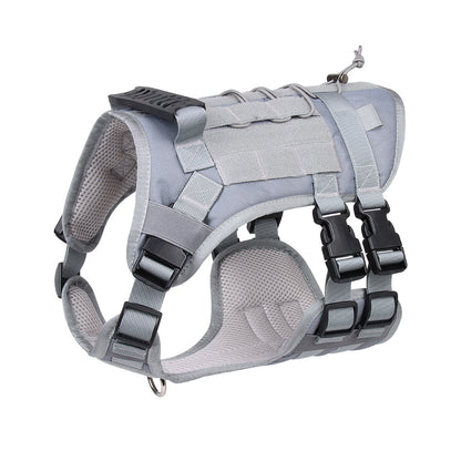 Tactical Dog Harness for Medium Large Dogs No Pull, Military Dog Harness with Handle